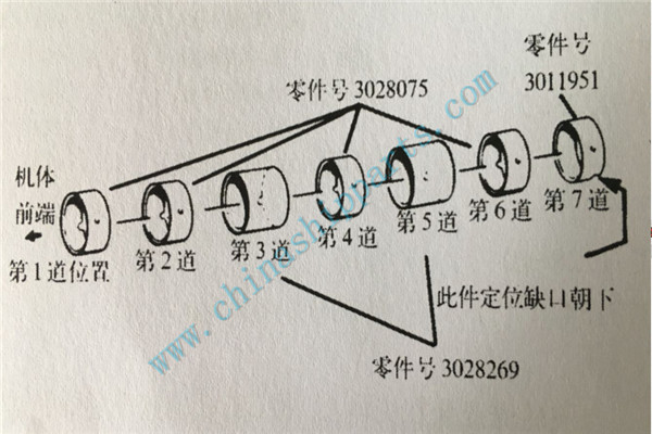 凸轮轴安装结构图