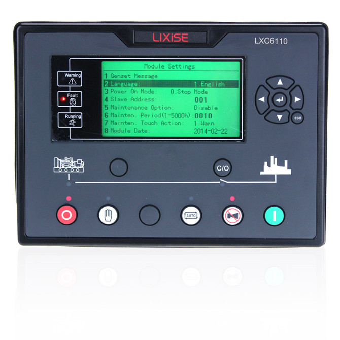 LXC6110发电机组控制器-1