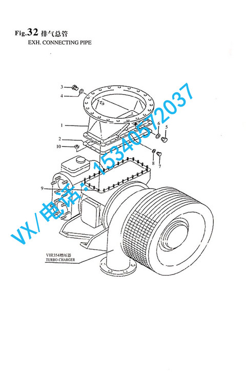 适用于长沙洋马YANMAR中国8N330螺母 M10GBT6170 M10原厂配件