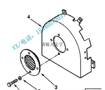 适用于康明斯工程建设设备3007611-20发电机防护罩