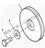 康明斯M11发动机配件3883324水泵皮带轮