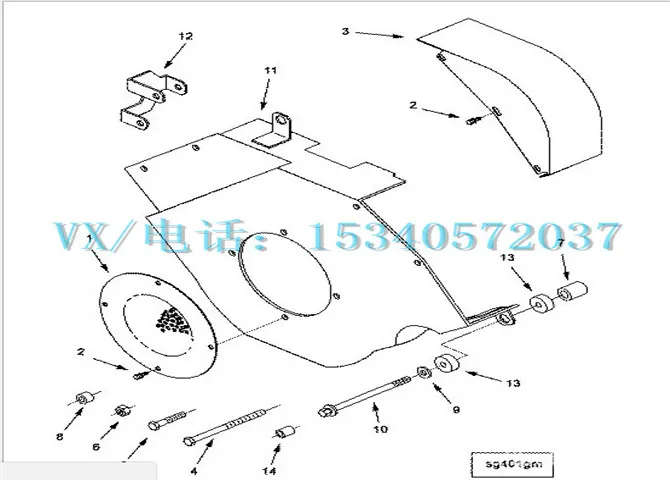 适用于康明斯零件KTA38-G5密封，防篡改3176649