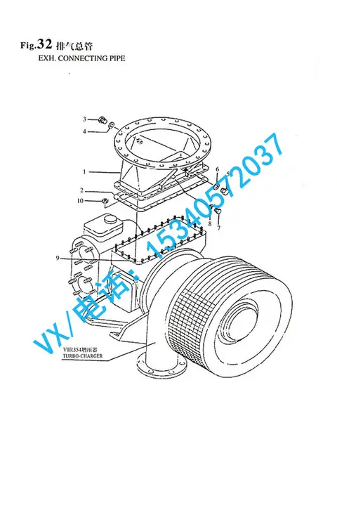 GBT6170 M10螺母 M10适用于深圳洋马YANMAR船机8N330原装现货