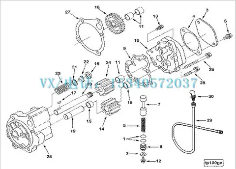 适用于康明斯船用柴油机ISDe285出水盖板